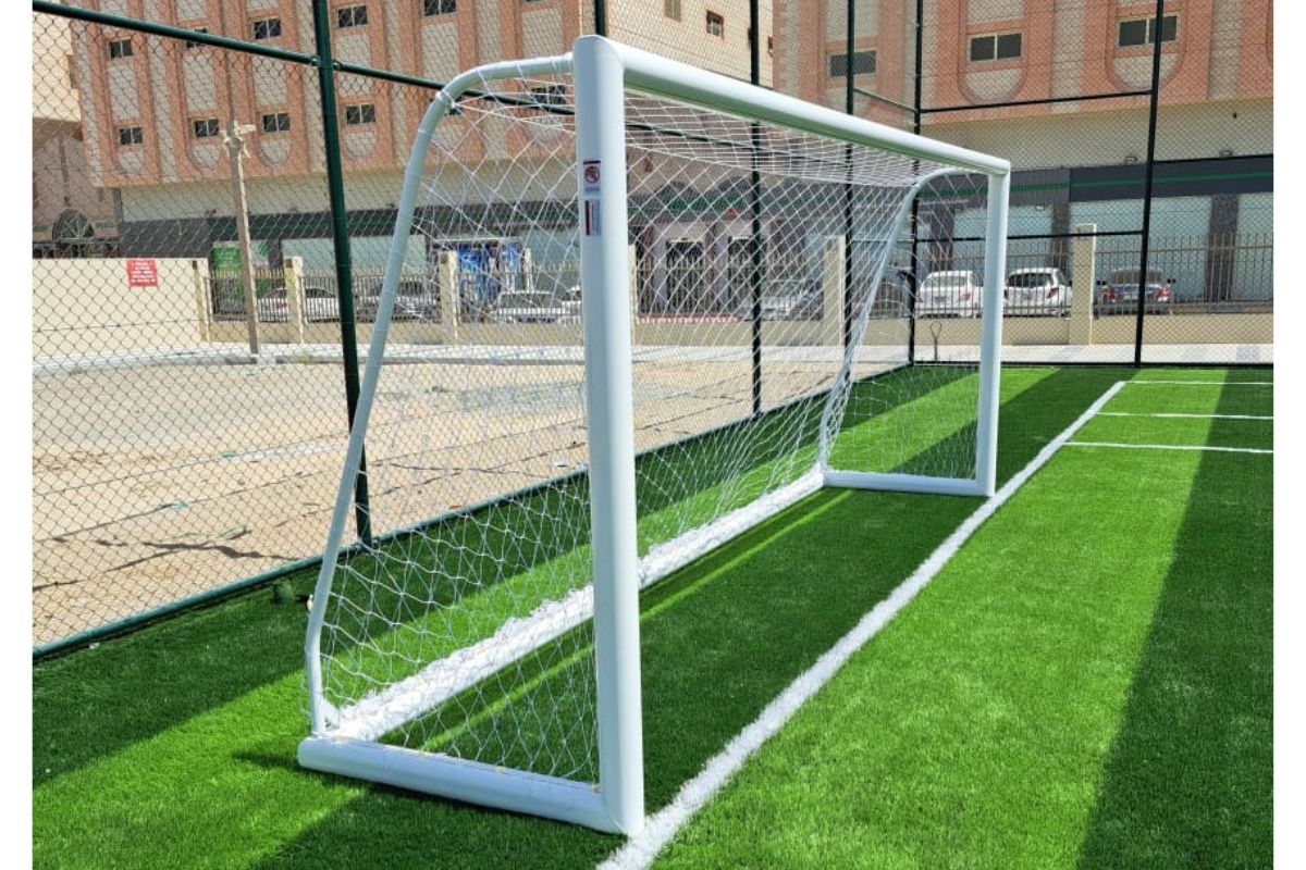 Portable football goal posts